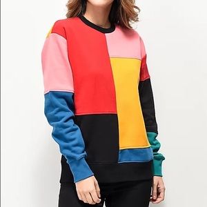 VANS Color block sweatshirt